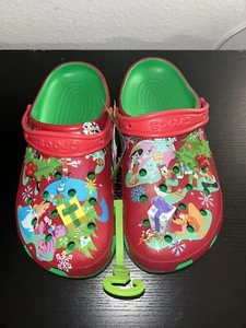 Disney Crocs Mickey Mouse and Friends Holiday Christmas Adults Unisex Sz M8/W10 - Picture 1 of 4