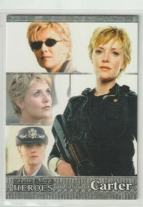 Stargate Heroes SG-1 Atlantis Trading Card #11 Amanda Tapping Samantha Carter - Picture 1 of 2