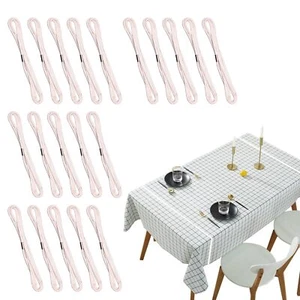 20 Pcs Picnic Tablecloth Clips For Outdoor Tablespicnic Table Clips For Tableclo - Picture 1 of 7