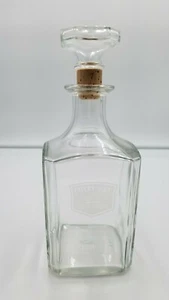 Cutty Sark Scots Whisky Clear Glass Bottle with Cork Stopper, empty - Picture 1 of 4