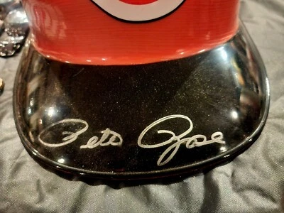 signed pete rose baseball helmet - Image 1 of 2