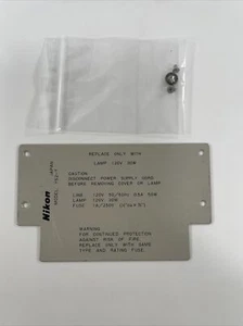 Nikon Microscope Alphaphot YS & YS-2 Microscope Base Light Cover - Picture 1 of 2