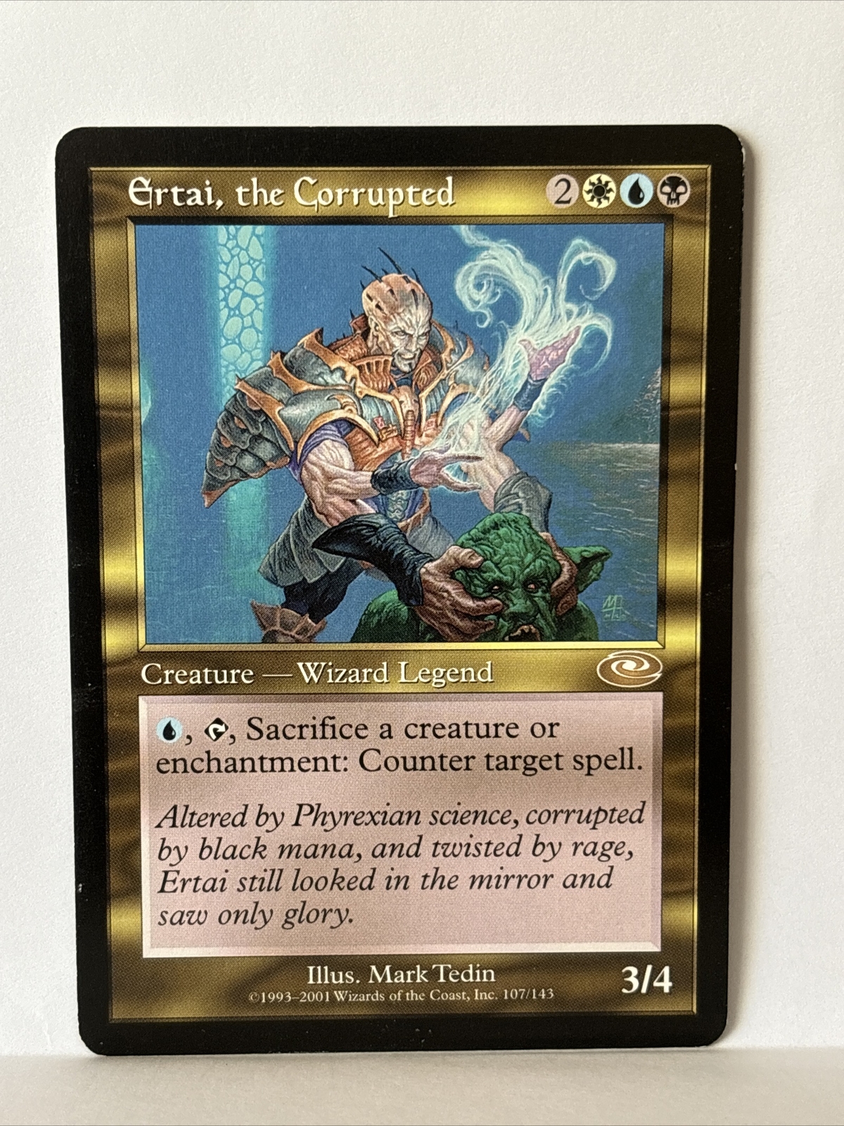 Ertai, the Corrupted | NM | Planeshift Card # 107 | English | MTG Magic The Gath