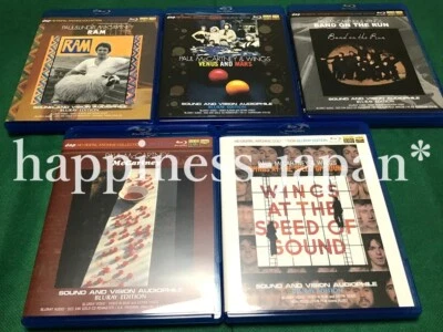 Paul McCartney 2018 DAP 5 Set Band On The Run Ram Venus And Mars Blu-ray 6 Discs - Image 1 of 4