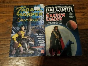 Lot of 2 Tara K. Harper paperbacks, Shadow Leader, GrayHeart - Picture 1 of 1
