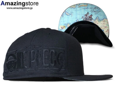 NEW ERA 59FIFTY ONE PIECE X CON MAPA 59FIFTY GORRA AJUSTADA negro Foto 1 de 3