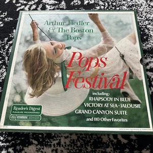 Arthur Fiedler & The Boston Pops Festival 1967 10 LP Box Set Readers Digest - Picture 1 of 17