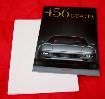 Ferrari 456 GT+GTA - MUITO RARO Folheto Colorido 1997 - Texto Ita/Ger/Fra/Eng - Imagem 1 de 4