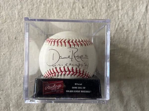 Dave Roberts World Series 04’ Signed Baseball - Picture 1 of 3