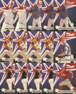 JUSTIN WAYNE BRYAN HEBSON DANNY BORRELL ROOKIE 45 CARD LOT 2001 TOPPS STARS SET