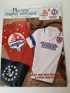 Vintage Daisy Kingdom No Sew Fabric Applique 6912 Nautical Club NEW - Picture 1 of 2