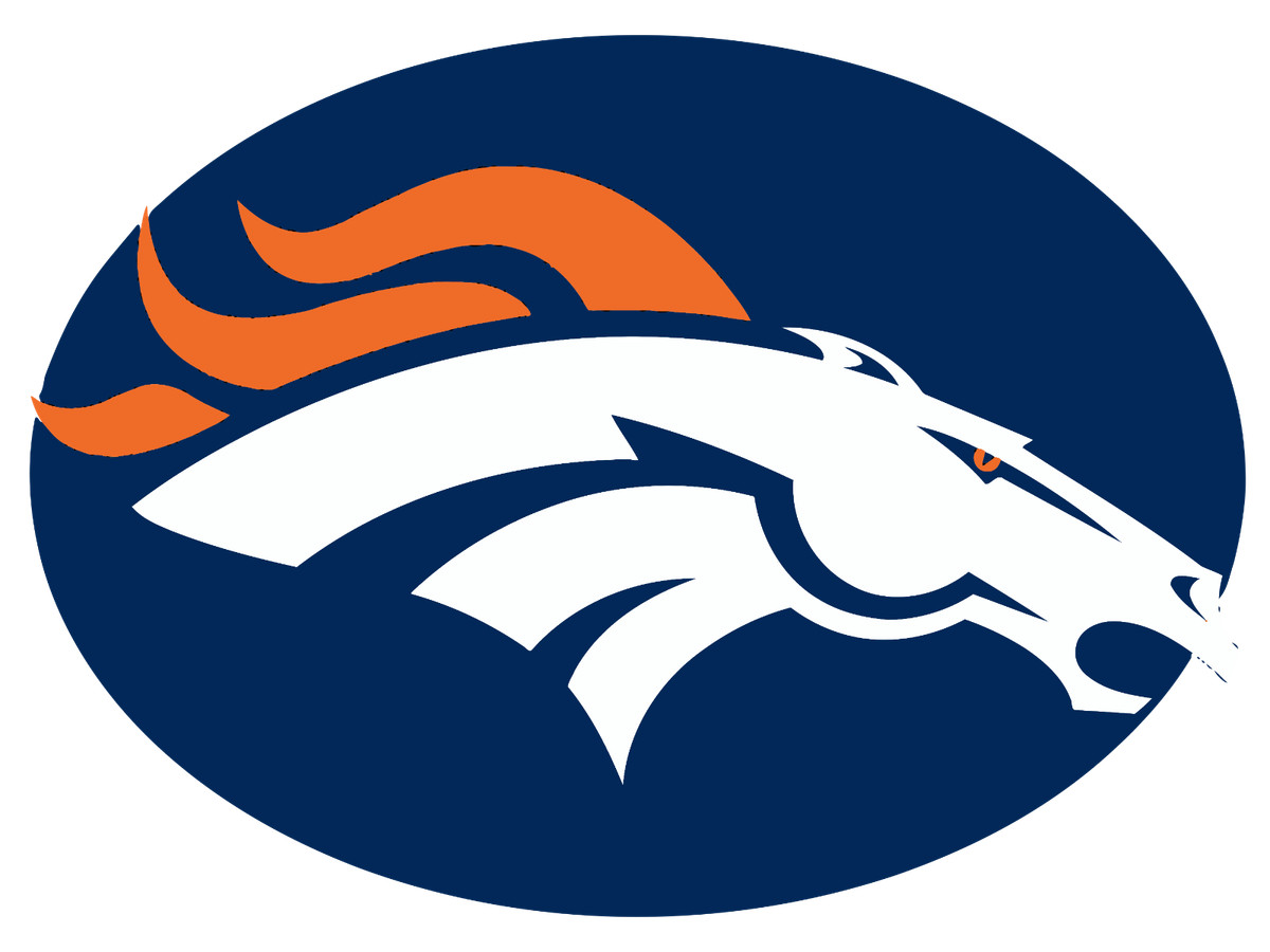 Sticker Auto Denver Broncos Adesivo Vinile Denver Broncos - 5 Taglie Diverse, Colore Marrone, Perfetto Per Auto, Caschi, Finestre Adesivo Denver Broncos - Foto 9