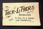 1966 Tack - L- Tyers Fly Tying Fishing Lure Constuction Booklet  By Jay Johnson