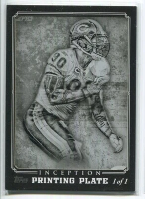 Julius Peppers 2012 Topps Inception Printing Plate #46 Black Framed True 1/1 - Image 1 of 2