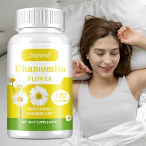 Extracto de flor de manzanilla 700 mg - Apoyo para el sueño y el estado de ánimo, alivio del estrés y la ansiedad - Imagen 1 de 12