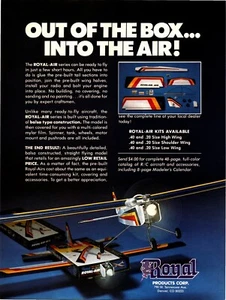 Royal Air 40S RC Airplane Print Ad Wall Art Decor Ephemera - Picture 1 of 1