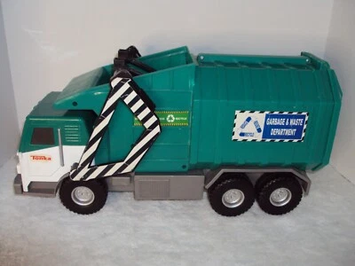 Camión de basura motorizado Tonka 2011 Mighty saneamiento 17" largo funciona Foto 1 de 4