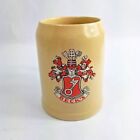 Vintage 1960's Gerz Stoneware West Germany Beer Mug Becks 0.5L 