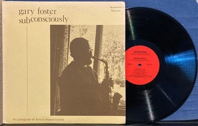 GARY FOSTER SUBCONSCIOUSLY~LYRICAL IMPROVISATION~NM- 1968 REVELATION-5 LP~JAZZ - Image 1 of 3