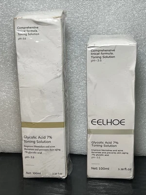 2 Boxes Glycolic Acid 7% Toning Solution  240ml / 8.44 fl oz - EX 01/2027 - Image 1 of 4
