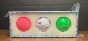 Lilly Pulitzer Sway This Way Golf Balls Set Of 3 new in Box *please read* - Picture 1 of 7