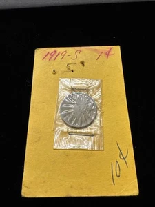 1919 S Lincoln wheat cent penny Old. UNC - Photo 1/11
