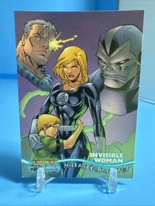 1997 Fleer Marvel Premium X-Men Timelines DONNA INVISIBILE #25 (100) - Foto 1 di 4