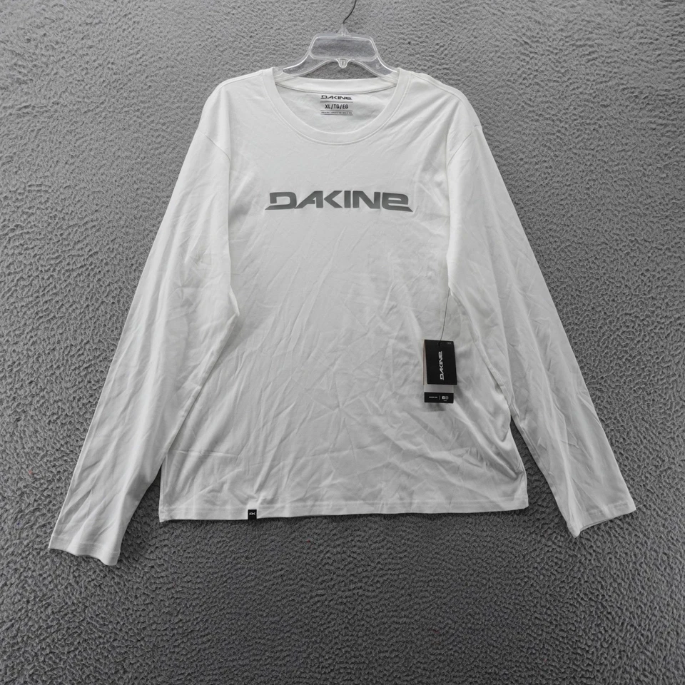 Camiseta DAKINE Para Hombres Talla XL Manga Larga Cuello Redondo Blanca Exterior Nueva Con Etiquetas Foto 1 de 4