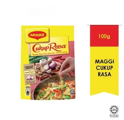 MAGGI Cukup Rasa Condimento Todo en Uno 100g x 4 Halal Especias de Cocina Malasia Foto 1 de 4