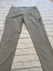 Pantalones Columbia 38x34 PFG Terminal Tackle Gris Ciudad Omni-Sombra Ligeros - Imagen 1 de 12