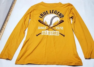 The Children's Place Boys Graphic Long Sleeve Shirt • True Legend Baseball - Image 1 of 3