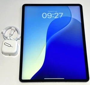Apple iPad Pro 12.9" 6th Gen A2437 - 128GB WiFi & 5G Unlocked - Warranty /D949 - Picture 1 of 21