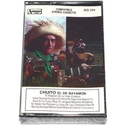 Chuito El De Bayamon Vol 5 (Cassette Tape) Jibaro Guaracha Aguinaldo NEW SEALED - Image 1 of 4