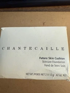 Chantecaille Future Skin Cushion Foundation VANILLA 0.42oz 2x12g BNIB Free Ship - Picture 1 of 4