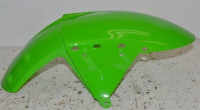 Kawasaki Ninja ZX 10R ZX 6R Plastics Front Fender Cover GREEN 2004-2008 - Image 1 of 4