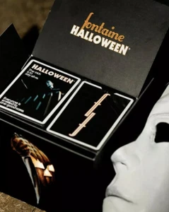 Fontaine Halloween Michael Myers Brick Box - Playing Cards New Exclusive - Picture 1 of 8