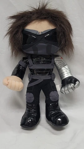 Marvel The Winter Soldier Bucky Barnes 15" Plush with mask Cover