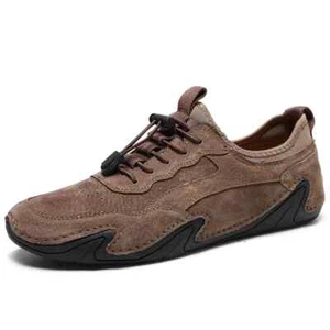 Men's Casual Shoes Outdoor Sneakers Breathable Loafers Moccasin Boat Shoes - Picture 1 of 17
