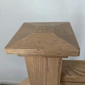 3.5-in x 3.5-in Unfinished Oak Stair Newel Post Cap New 935 - Picture 1 of 5