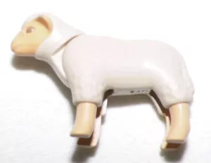 40952, 1x Kleines Schaf, Lamm, beige, hellbraun, für Bauernhof, Tierpark - Picture 1 of 1