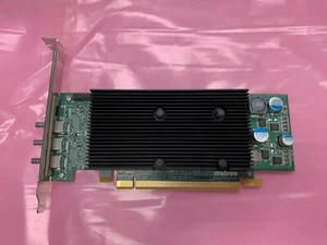 Matrox Video Card M9148-E1024LAF PCI Express PCI-E x16 DisplayPort 1GB - Used - Picture 1 of 3