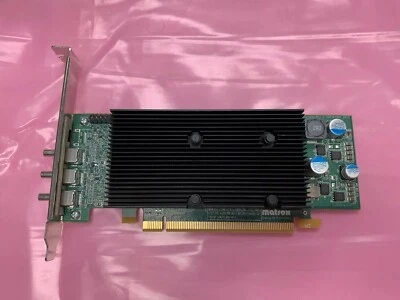 Matrox Video Card M9148-E1024LAF PCI Express PCI-E x16 DisplayPort 1GB - Used  - Image 1 of 3