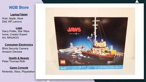 LEGO Ideas Kiefer Hai 21350 Spielzeug und Diorama Bauset - Bild 1 von 9