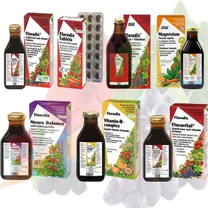 Floradix iron and vitamins supplement / Formula (Choose Yours) - Picture 1 of 8