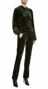 $ 390 Neu mit Etikett PAM & GELA 2-teiliges Camouflage Velours Trainingsanzug Set Hoodie Oberteil + Hose SELTEN! P XS - Bild 1 von 12