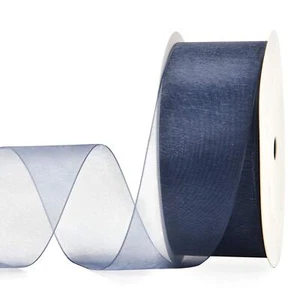 1-1/2 Inch Organza Ribbon Roll - 25 Yards for Gift Wrapping Bouquet Wrapping ... - Picture 1 of 2