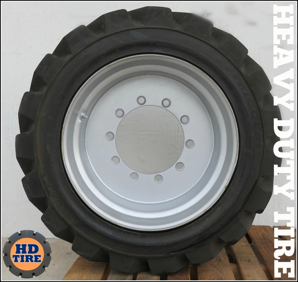 15-625 OTR Outrigger Air Filled Assembly 10 Bolt Wheel for Jlg800s 860aj