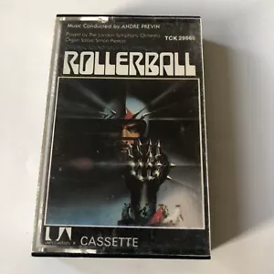 Rollerball - Original Soundtrack Recording Andre Previn Cassette Tape Album 1975 - Picture 1 of 2