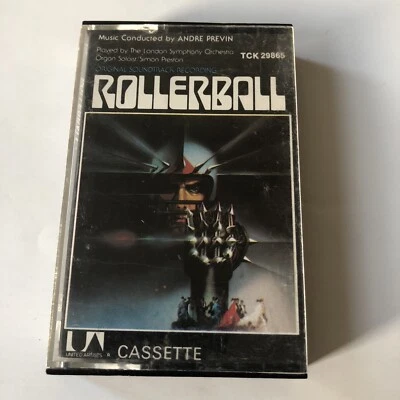 Rollerball - Original Soundtrack Recording Andre Previn Cassette Tape Album 1975 - Image 1 of 2