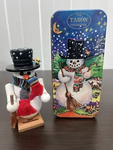 Steinbach Nussknacker Taron Collection Herr Schneemann Schneemann LE Urlaubsdose - Bild 1 von 10